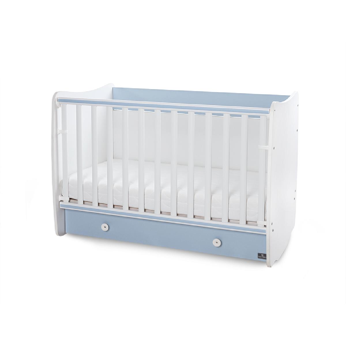 Alternative view of Μετατρεπόμενο Κρεβατάκι 140x70εκ Lorelli Dream White/Baby Blue