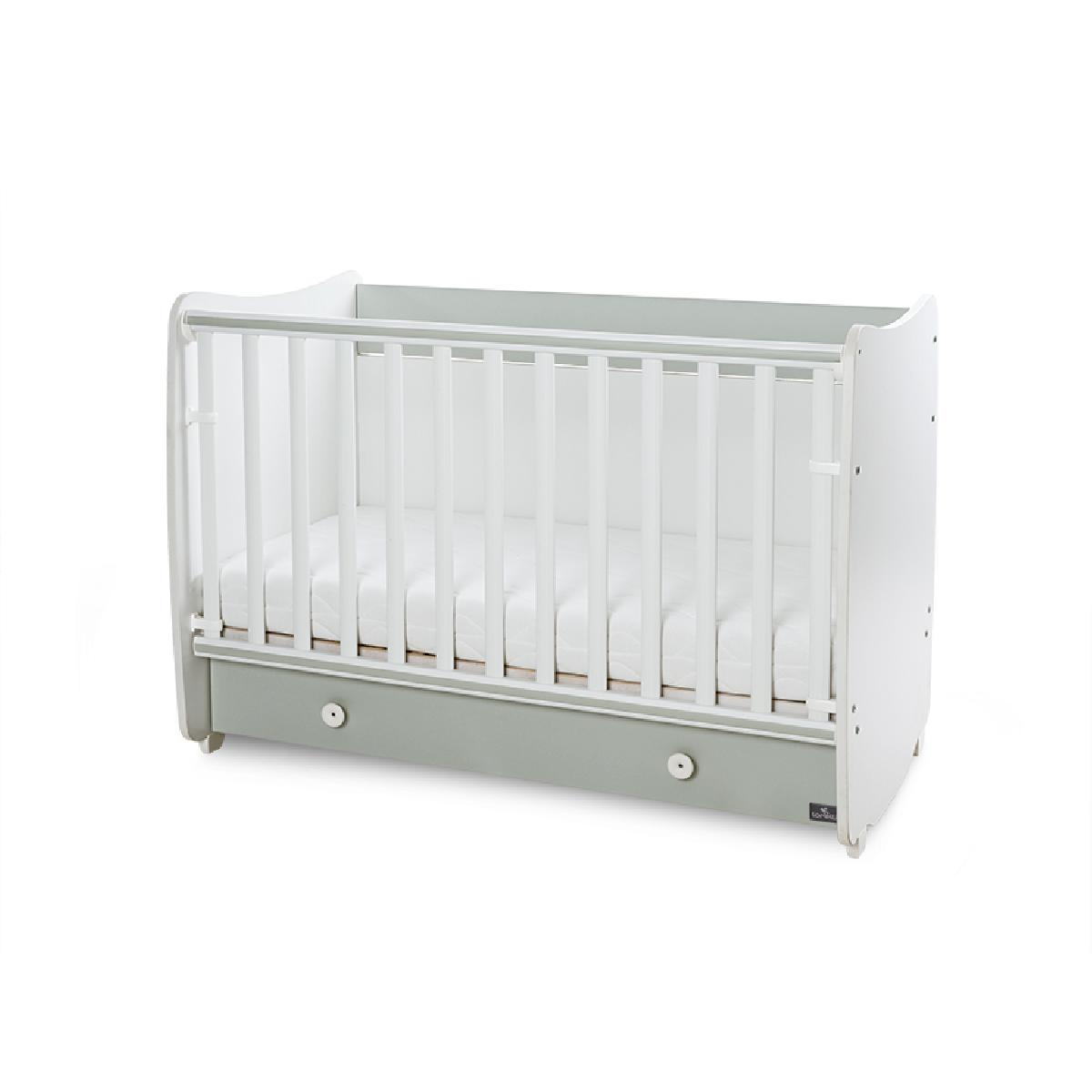 Μετατρεπόμενο Κρεβατάκι 140x70εκ Lorelli Dream White/Milky Green