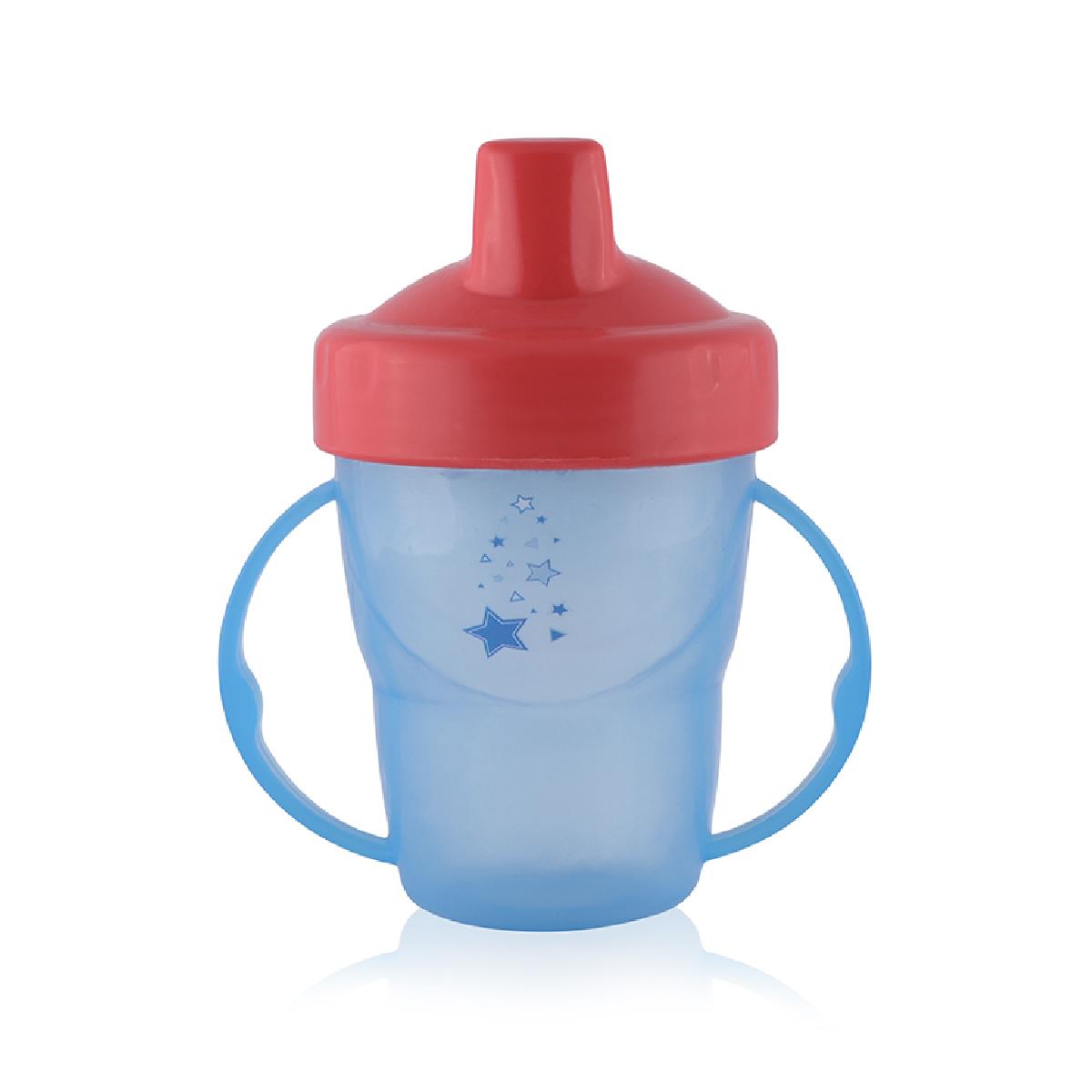 Κύπελλο 210ml με Λαβές και Σκληρό Στόμιο Lorelli Blue