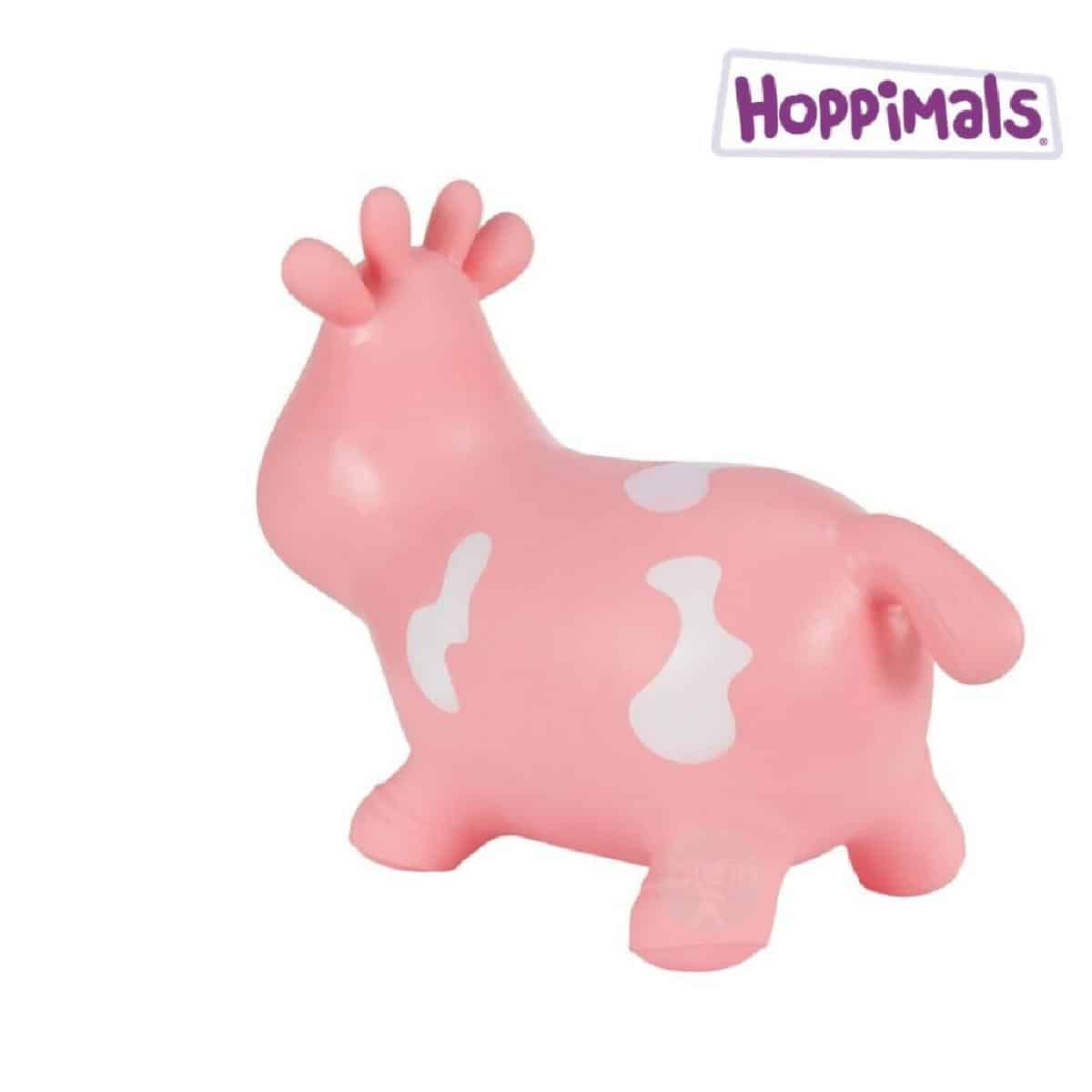 Φουσκωτό Παιχνίδι Χοπ Χοπ Hoppimals Cow Pink - Image 3