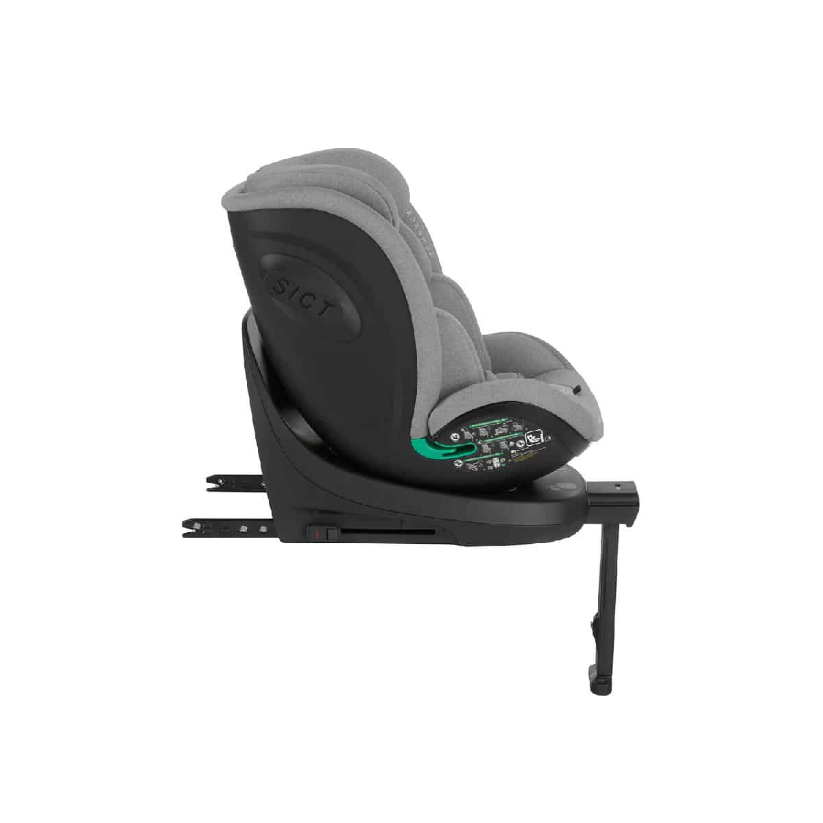 Κάθισμα Αυτοκινήτου 40-150εκ Kikka Boo i-Twist i-Size Light Grey - Image 6