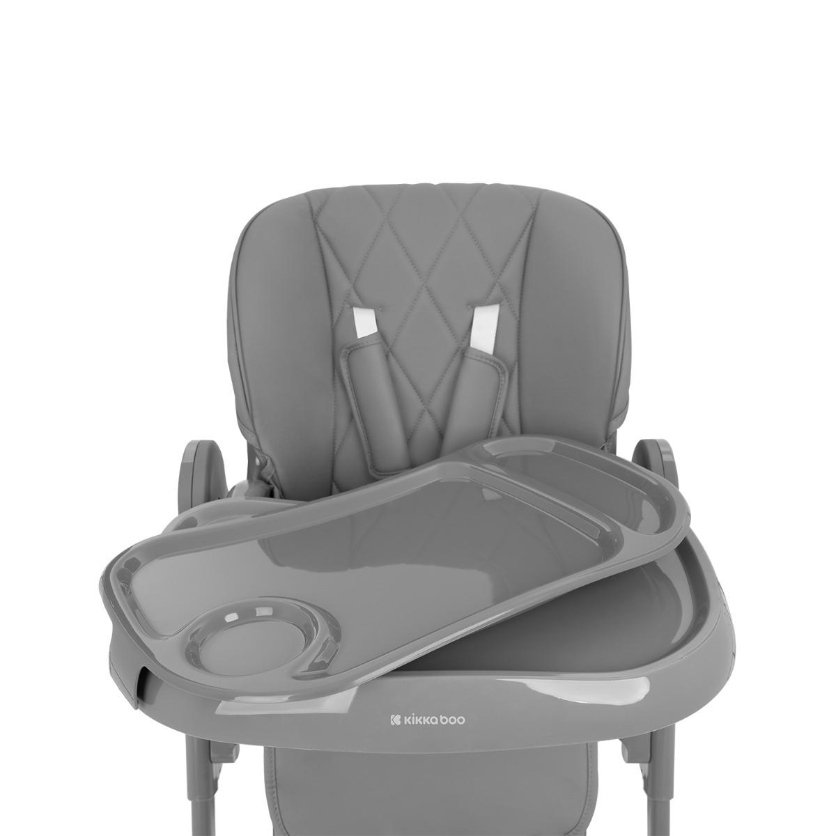 Καρεκλάκι Φαγητού Kikka Boo Comfy Grey - Image 9