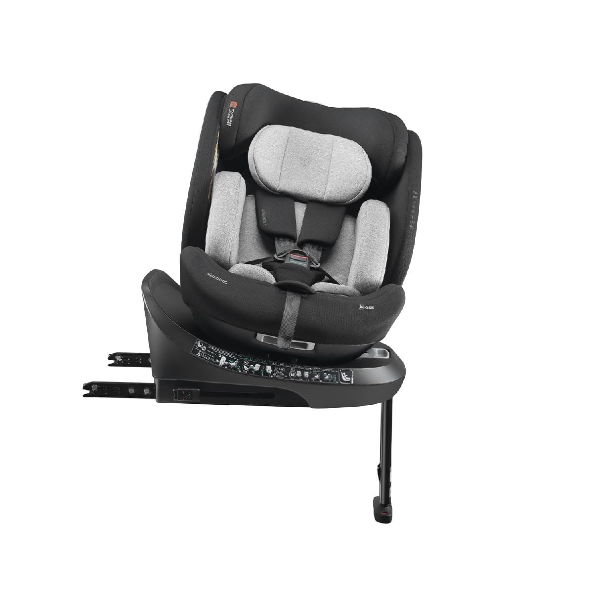Κάθισμα Αυτοκινήτου 40-150εκ Kikka Boo i-Orbit i-Size Light Grey - Image 3