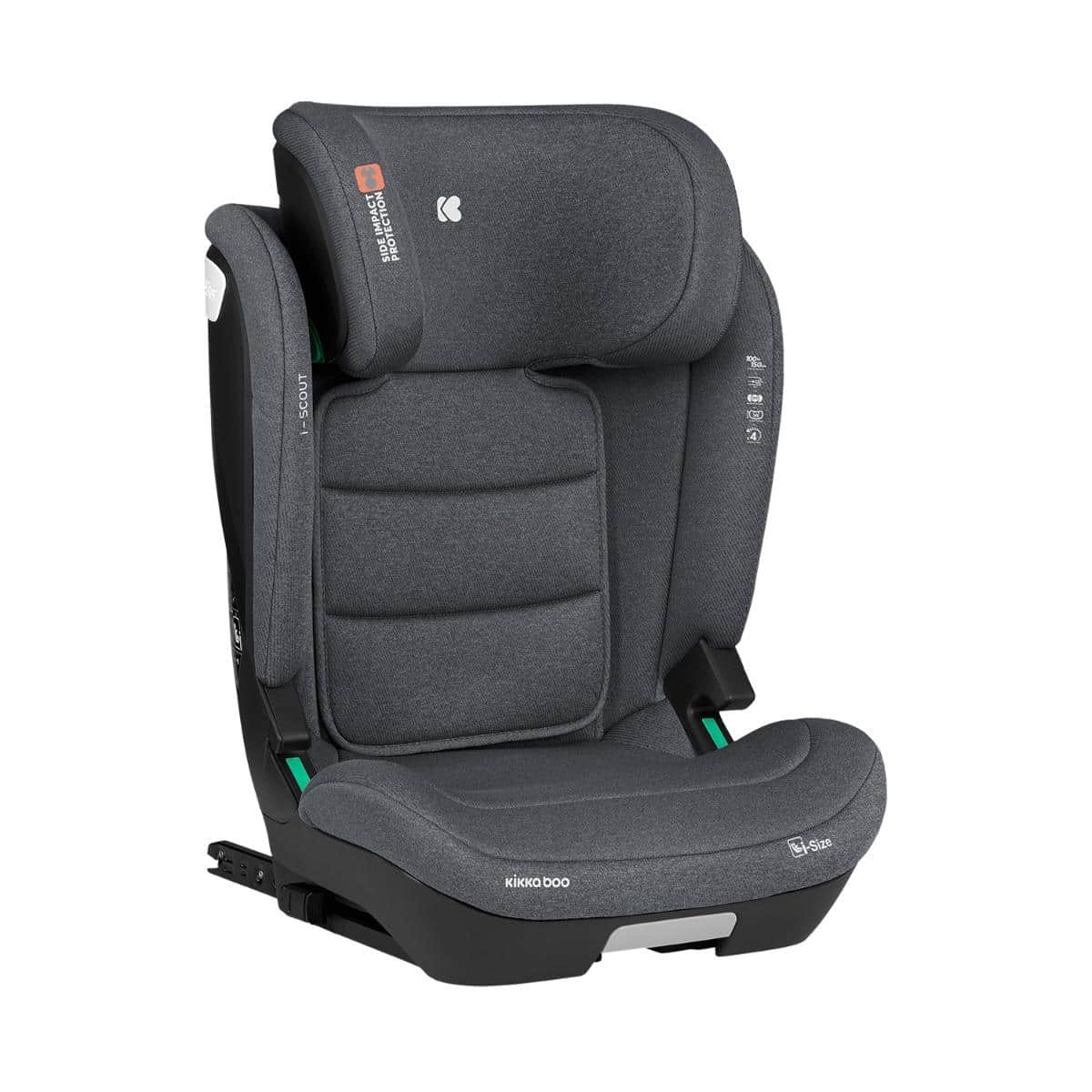 Κάθισμα Αυτοκινήτου 100-150εκ Kikka Boo i-Scout i-Size Dark Grey