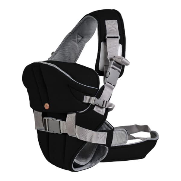 Μάρσιπος 6 Θέσεων Cangaroo Baby Carrier Go Μαύρο