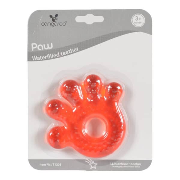 Μασητικό Οδοντοφυΐας Νερού Cangaroo Paw T1205 Red