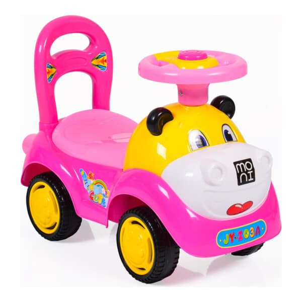 Ποδοκίνητο Περπατούρα Αυτοκινητάκι Moni Super Car Pink