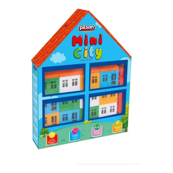 Τουβλάκια Σπιτάκια Pilsan 03101 Mini City