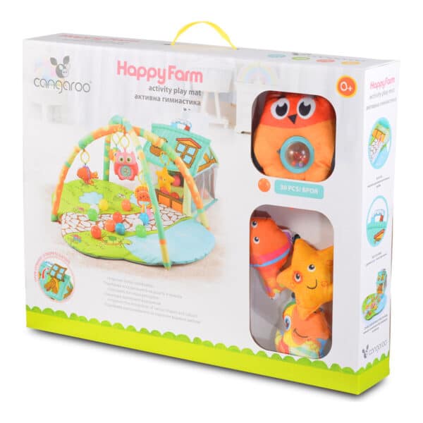 Βρεφικό Γυμναστήριο Moni Happy Farm Green JL625-1A - Image 2