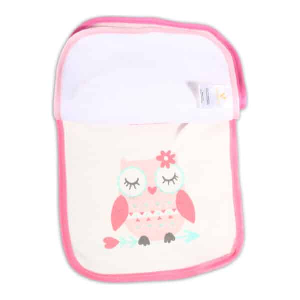 Σέτ 3 Βρεφικές Σαλιάρες Cangaroo Tibby Pink - Image 3
