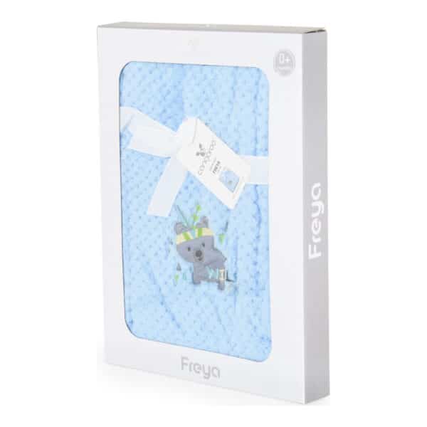 Alternative view of Βρεφικό Κουβερτάκι Cangaroo Freya Blue