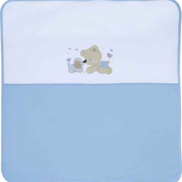 ΠΑΝΑ ΑΓΚΑΛΙΑΣ ΒΑΜΒΑΚΕΡΗ LORRELI 90x90 Za Za Blue