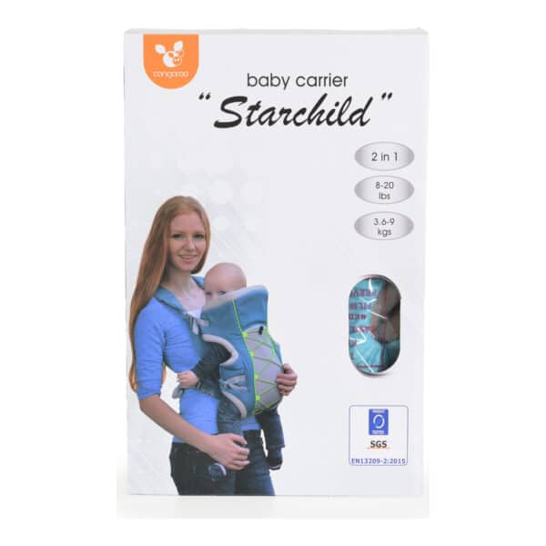 ΜΑΡΣΙΠΟΣ - CANGAROO Baby Carrier Starchild Blue - Image 2