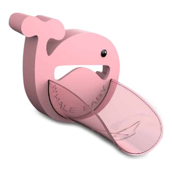 Προέκταση Βρύσης για μικρά Παιδιά Cangaroo Whale Pink