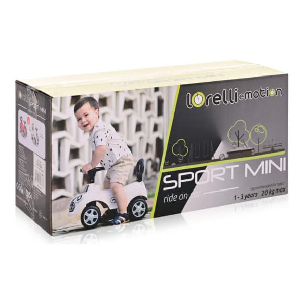 Ποδοκίνητο Αυτοκιντάκι Lorelli Sport Mini White - Image 2