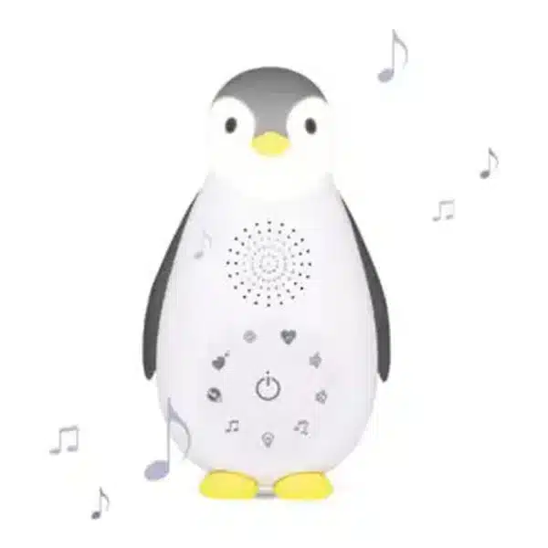 Πιγκουίνος Νανουρίσματος Με Bluetooth/USB/Φωτάκι ZAZU Grey