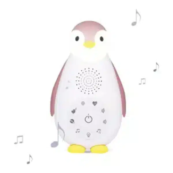 Πιγκουίνος Νανουρίσματος Με Bluetooth/USB/Φωτάκι ZAZU Pink
