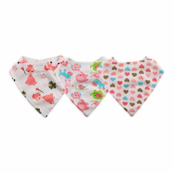 Bρεφική Σαλιάρα μπαντάνα Lorelli bib Bandana Girl