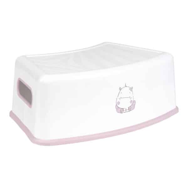 Βοηθητικό Σκαλάκι Μπάνιου - Kikka Boo Step stool Hippo Pink