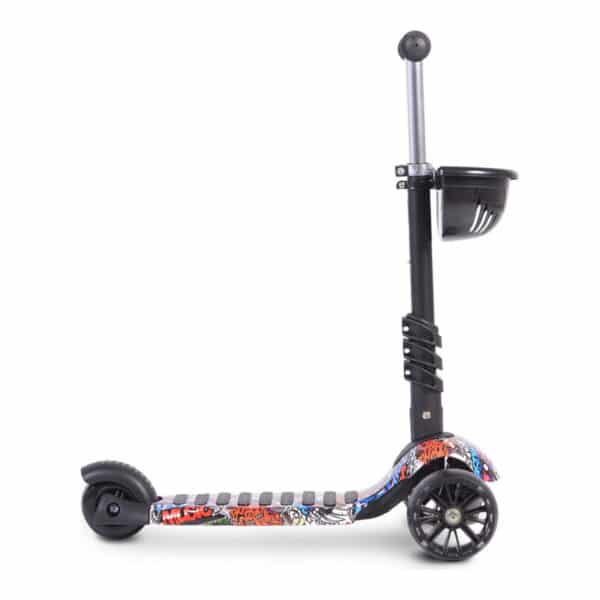 Τρίτροχο Πατίνι με Κάθισμα και λαβή Γονέα - BYOX Scooter Pixy - Image 3