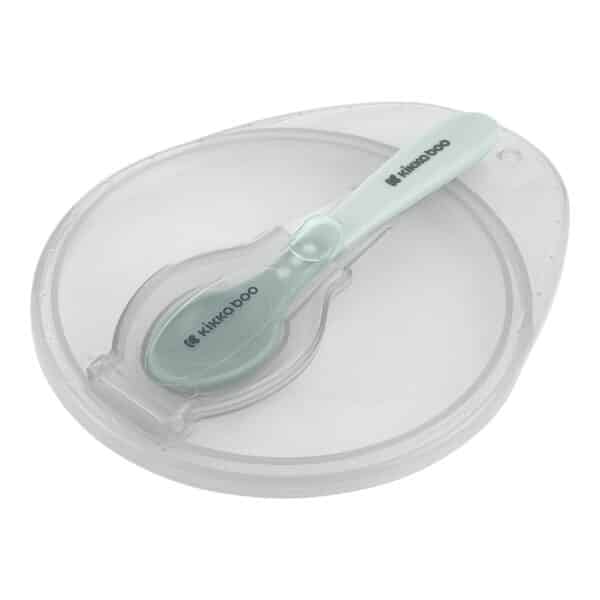 Μπολάκι φαγητού με κουταλάκι - Kikka boo Suction Mint - Image 4