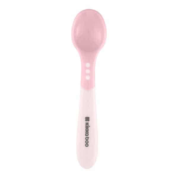 Μπολάκι φαγητού με κουταλάκι - Kikka boo Suction Pink - Image 5
