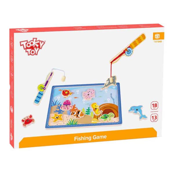 Alternative view of Ξύλινο Παιχνίδι Ψαρέματος - Tooky Toy TKF040