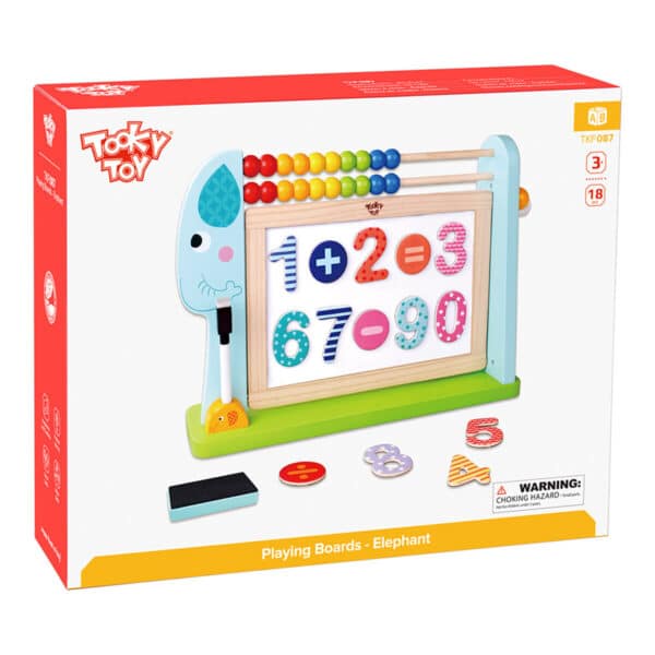 Ξύλινος Αναστρέψιμος Άβακας - Tooky Toys TKF087 - Image 3