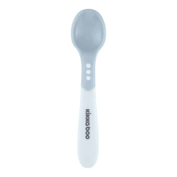 Μπολάκι φαγητού με κουταλάκι - Kikka boo Suction Blue - Image 5