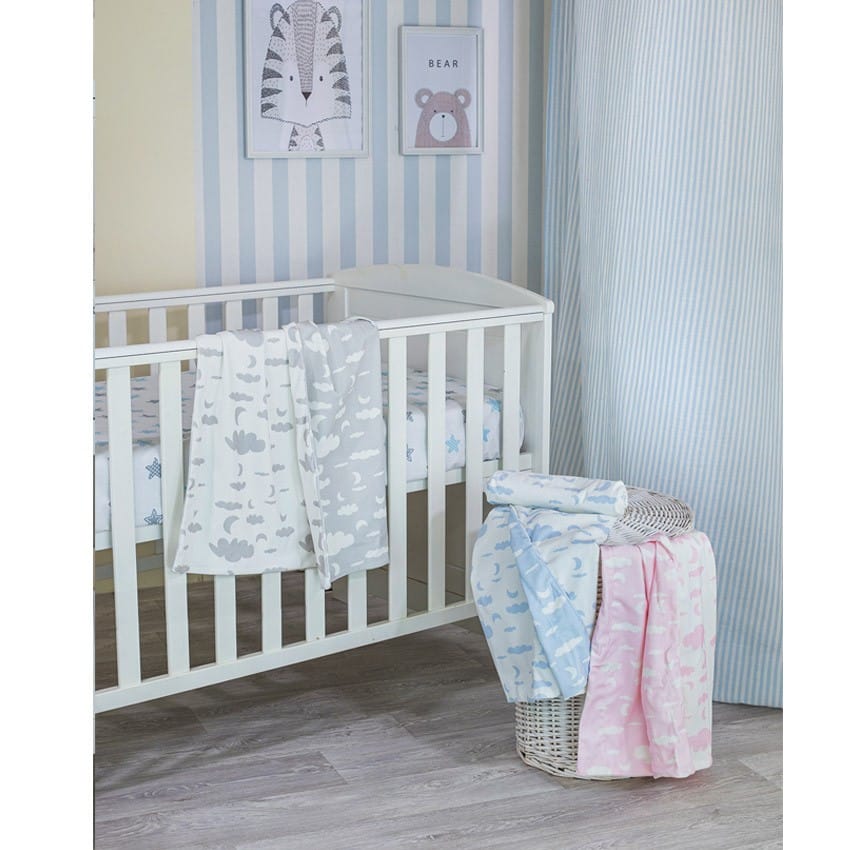 Κουβέρτα Αγκαλιάς 75x100cm GM - Baby collection Mink 03086