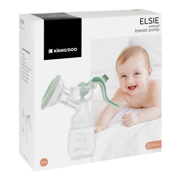 Χειροκίνητο Θήλαστρο με Μπουκαλάκι 180ml - Kikka Boo Manual breast pump Elsie - Image 10