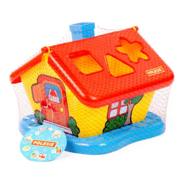 Παιχνίδι ταξινόμησης σχημάτων - Polesie toys Garden Sorter house 3354
