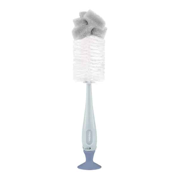 Βούρτσα Καθαρισμού Μπιμπερό 2 σε 1 - Kikka Boo Brush for bottles 2in1 Blue