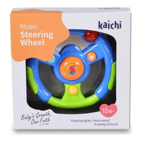Alternative view of Μουσικό Τιμόνι - Kaichi Music steering wheel K999-68B