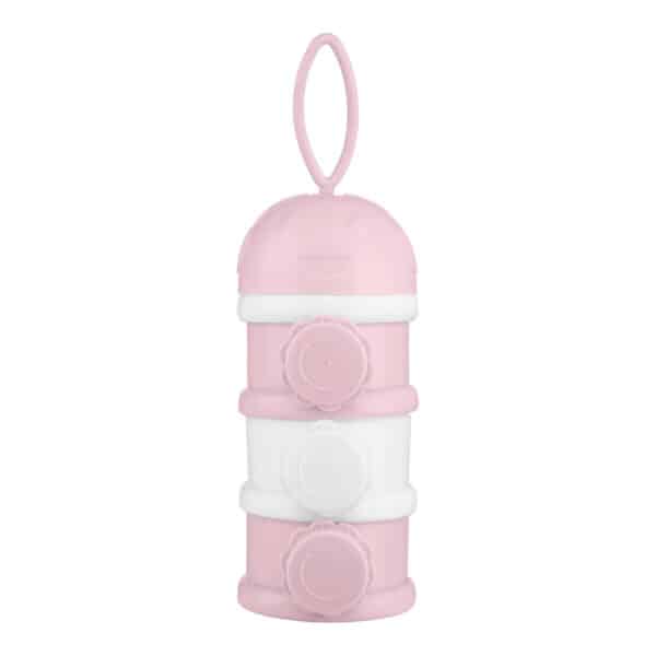 Δοχείο για σκόνη Γάλακτος 3 Επιπέδων Kikka Boo Pink