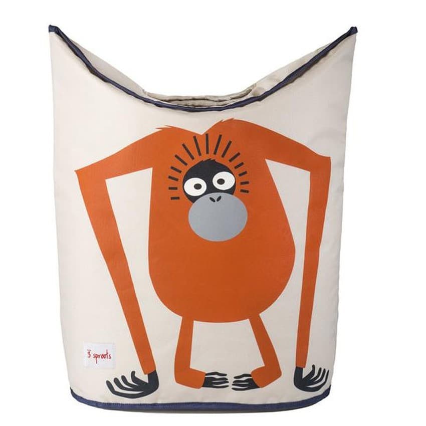 Καλάθι για τα άπλυτα 3sprouts Laundry Hamper Orangutan