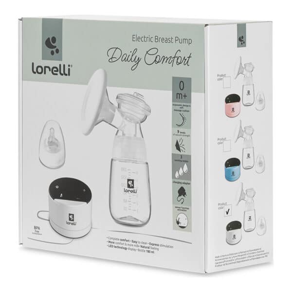 Alternative view of Ηλεκτρικό Θήλαστρο με Μπουκαλάκι 180ml - Lorelli Daily Comfort Blue