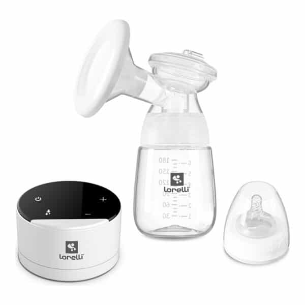 Ηλεκτρικό Θήλαστρο με Μπουκαλάκι 180ml Lorelli Daily Comfort White