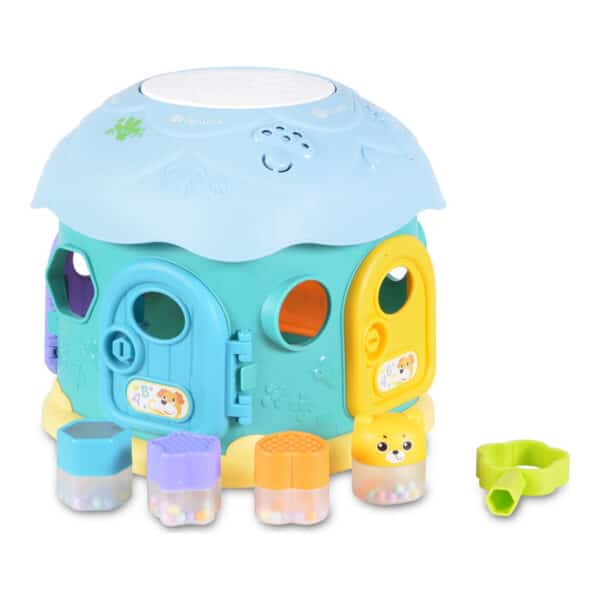 Παιχνίδι ταξινόμησης - MONI Toys Fantastic mushroom house QX-91171E Blue