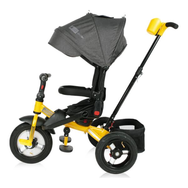 Alternative view of Τρίκυκλο Ποδήλατο - Lorelli Tricycle JAGUAR /Air Wheels/ Black&Yellow