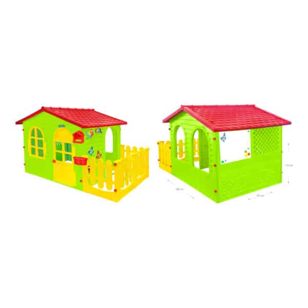 Σπιτάκι Κήπου με φράχτη - Mochtoys Big garden house with fence Mochtoys 12243