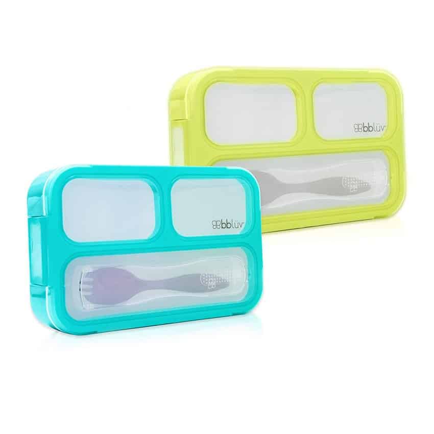 Bento Box – Δοχείο Φαγητού με Κουτάλι Aqua Blue - Bbluv