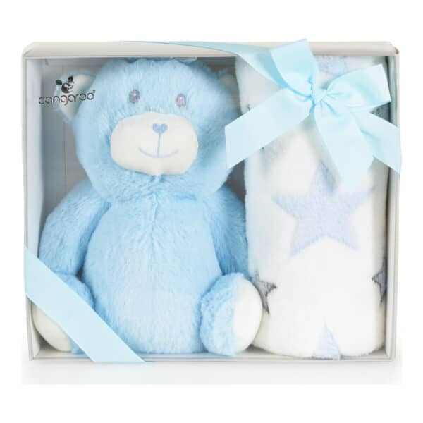 Κουβέρτα Αγκαλιάς 90x75εκ - Cangaroo Blue Bear
