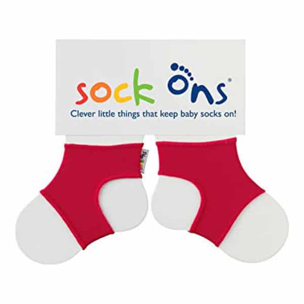 Sock Ons – Για να μην βγάζει τις κάλτσες του (0-6 μηνών) RED