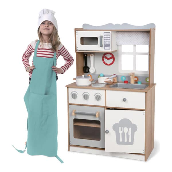 Ξύλινή Κουζίνα - Moni Toys Wooden Play kitchen 7253