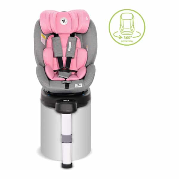 Κάθισμα Αυτοκινήτου Lorelli Proxima i-Size ISOFIX 0-25kg Pink & Grey