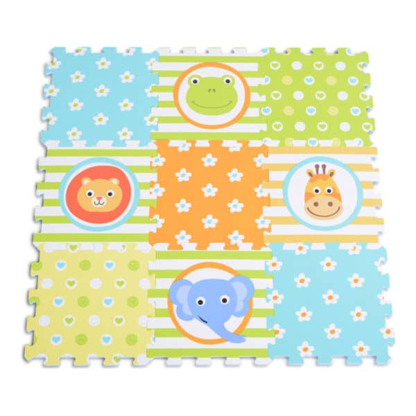 Πάζλ Δαπέδου 9τμχ - MONI Toys Mat Animal 3063