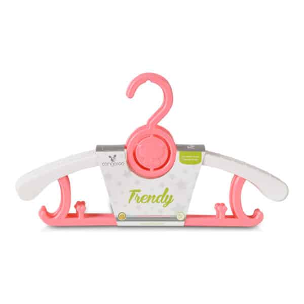 Παιδικές κρεμάστρες 5 τμχ - Cangaroo Trendy Pink