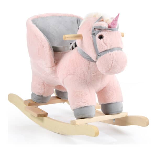 Κουνιστός Λούτρινος Μονόκερος με Ήχους MONI Toys Cookie WJ-6187