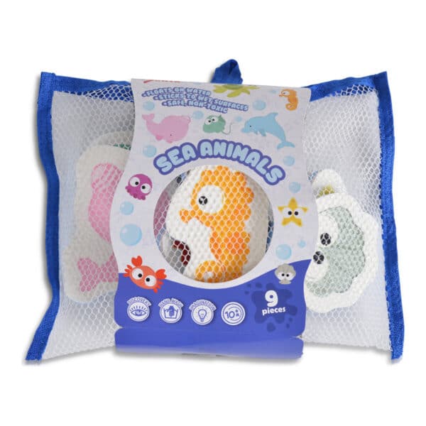 Παιχνίδι Μπάνιου Puzzle 15τμχ - Sunta Sea Animals 1328S